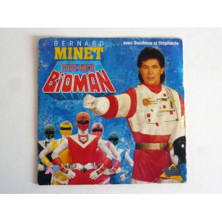 45 TOUR - BIOMAN PAR BERNARD MINET - AB KID 1988