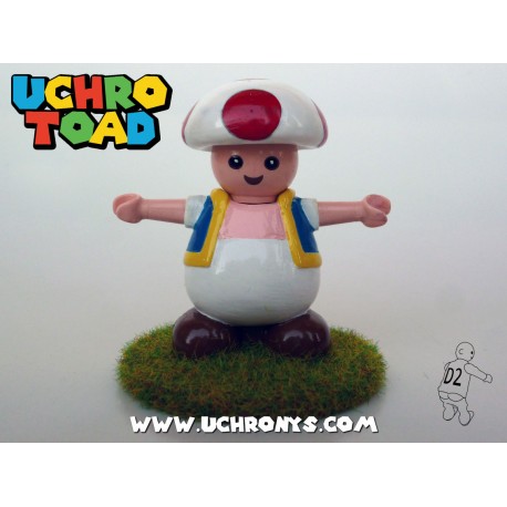 kalv Avl Opdater Toad de Mario Bross en custom Playmobil !