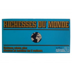 RICHESSES DU MONDE